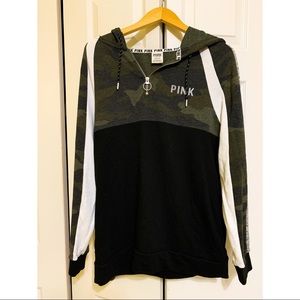 PINK Camo Quarter-Zip